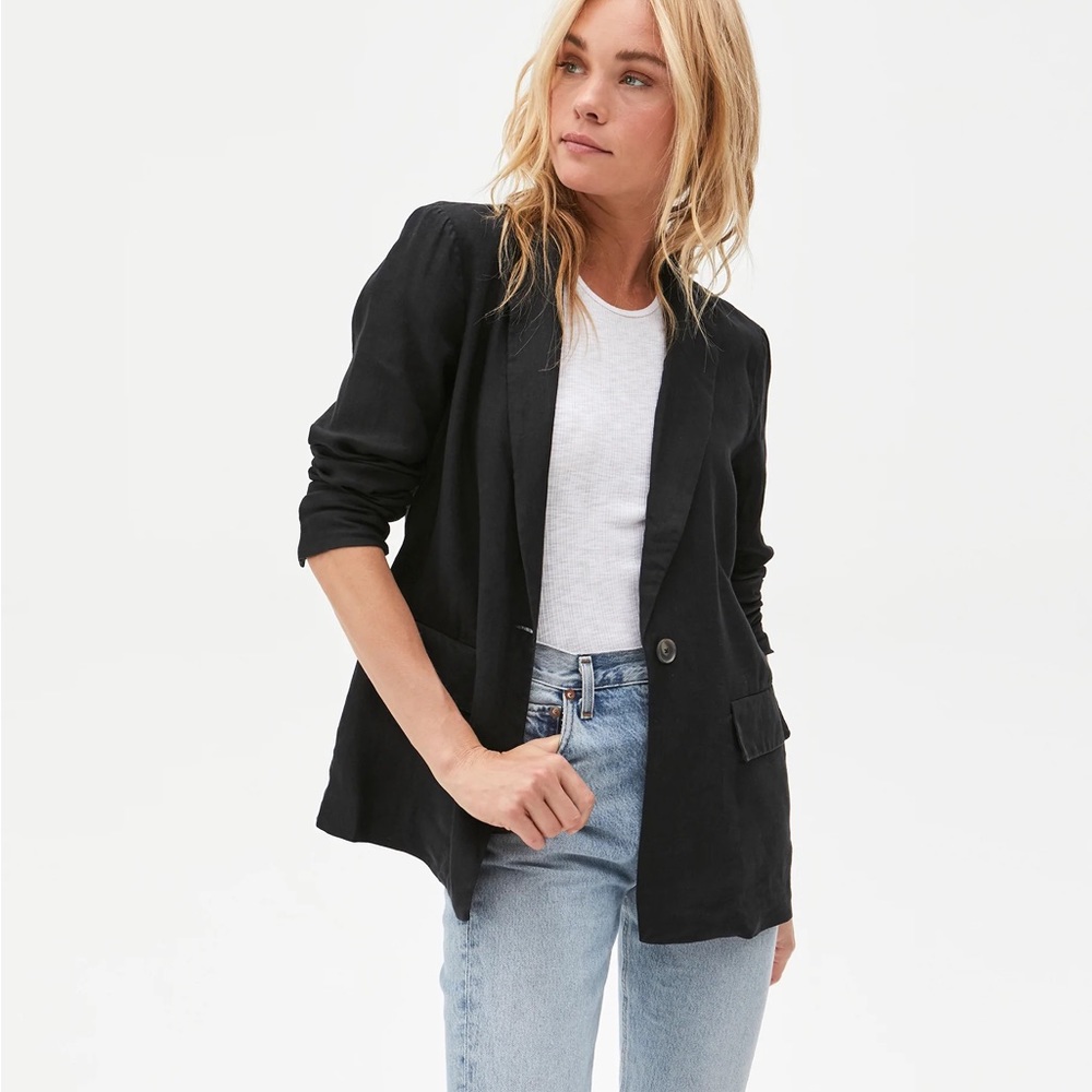 Michael Stars Classic black blazer -One Size